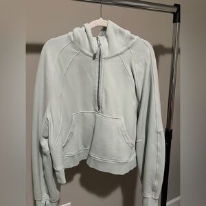 lululemon athletica Oversized Mint Half-Zip Hoodie